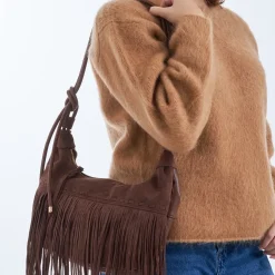Handtasche - Brown Fringes