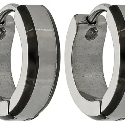 Herren Creolen - Simple Steel