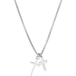Herren Kette - Glittering Cross