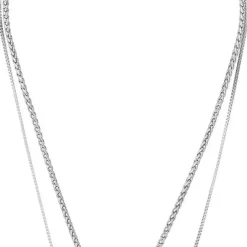 Herren Ketten-Set - Silver Tag