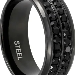 Herren Ring - Dark Sparkle