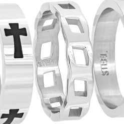 Herren Ring-Set - Masculine Trio
