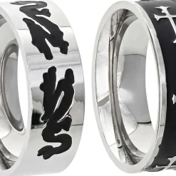Herren Ring-Set - Silver Danger