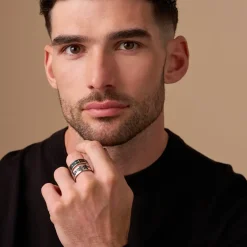 Herren Ring-Set - Silver Danger