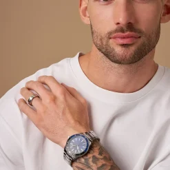 Herren Uhr - Blue Morning