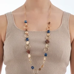 Kette - Blue Brown