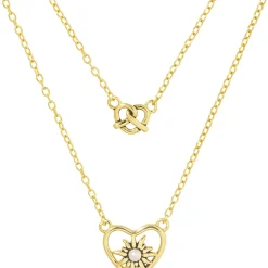 Kette - Edelweiß Heart