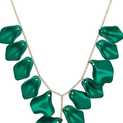 Kette - Emerald Leaves