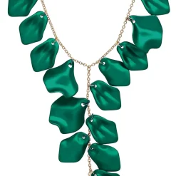 Kette - Emerald Leaves