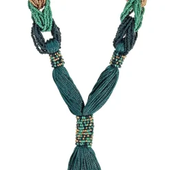 Kette - Green Beads