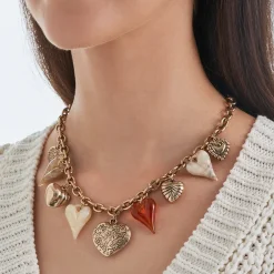 Kette - Natural Hearts