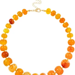 Kette - Orange Agate