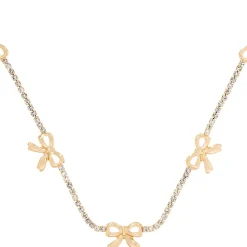 Kette - Rhinestone Bows