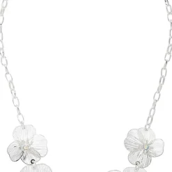 Kette - Silver Petal