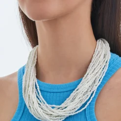 Kette - White Glass