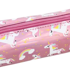 Kinder Federtasche - Happy Unicorn