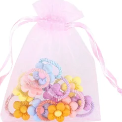 Kinder Haargummi-Set - Happy Flowers