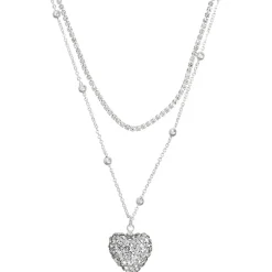 Layering-Kette - Adorable Heart