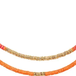 Layering Kette - Coral Shine