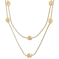 Layering Kette - Double Sparkle