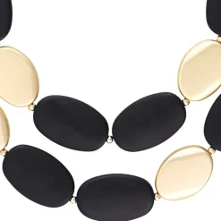 Layering Kette - Elegant Black