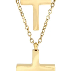 Layering Kette - Glossy Cross