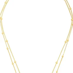 Layering Kette - Golden Bubbles