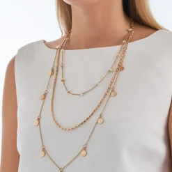 Layering Kette - Golden Charms
