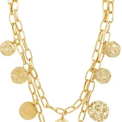 Layering Kette - Golden Coins