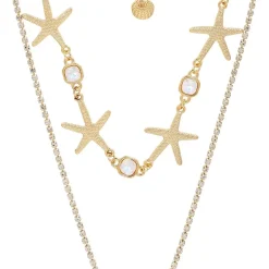 Layering Kette - Golden Shells