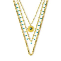 Layering Kette - Golden Sundowner