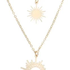 Layering Kette - Golden Suns
