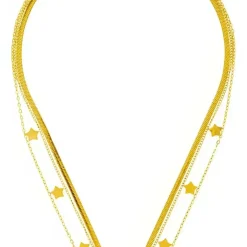 Layering Kette - Golden Trio