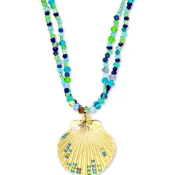 Layering Kette - Green Glass