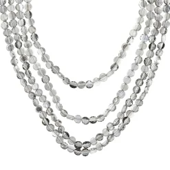Layering Kette - Grey Pearls