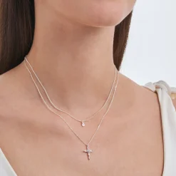 Layering Kette - Icy Cross