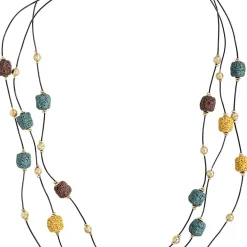 Layering Kette - Lava Stone