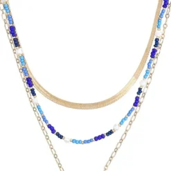 Layering Kette - Perfect Blue