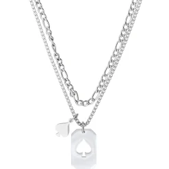 Layering Kette - Poker Card
