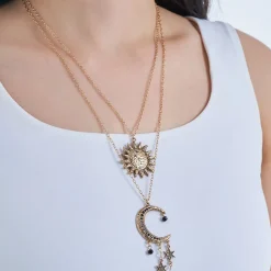 Layering Kette - Sparkling Moon