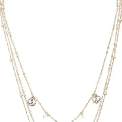 Layering Kette - Sparkling Pretzel