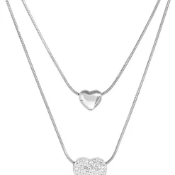 Layering Kette - Steel Heart