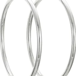 Ohrclips - Shiny Silver