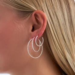 Ohr-Set - Diamond Cut