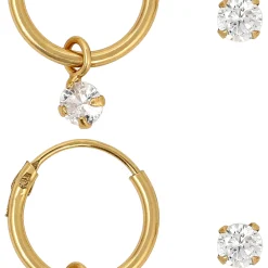 Ohr-Set - Gold Plated