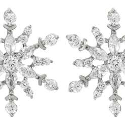 Ohrstecker - Gleaming Snowflake