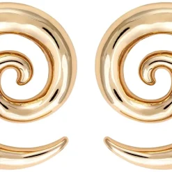 Ohrstecker - Golden Spirals