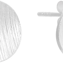 Ohrstecker – Plain Silver