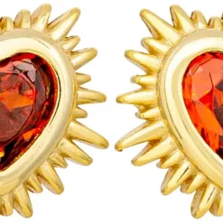 Ohrstecker - Red Zirconia