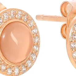 Ohrstecker - Rose Cateye